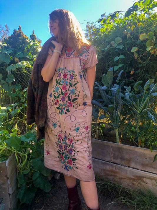 Seqouia & Lac Traditional Huipil Dress