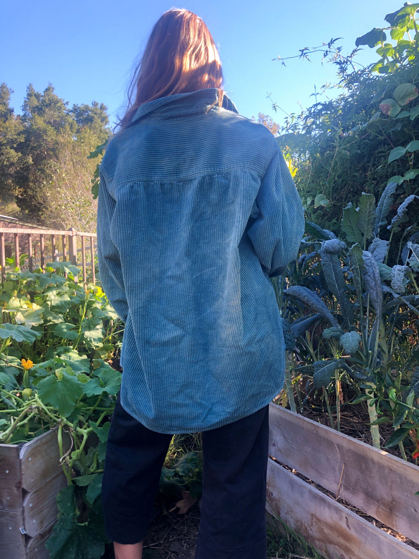 Indigo Corduroy Jacket