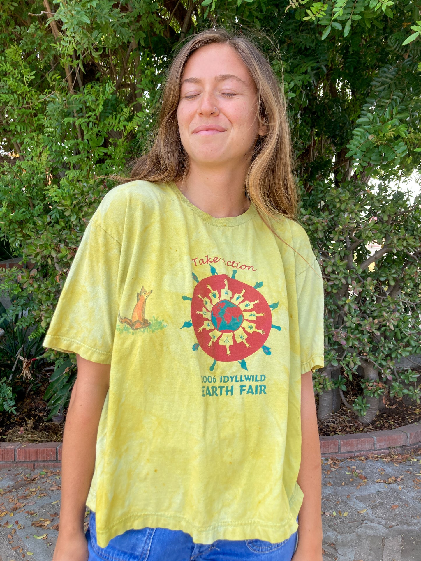 Fox Idllywild Earth Fair Cropped Tee