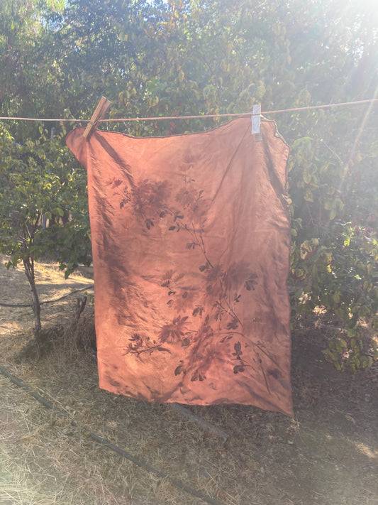 Sequoia Silk Floral Scarf