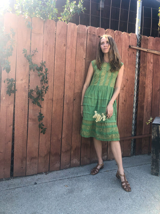 Marigold Ribbon Tank Dress