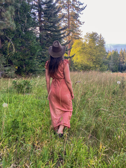Madder Gauze Prairie Dress