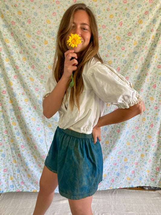 Cutch & Indidgo Cotton Shorts