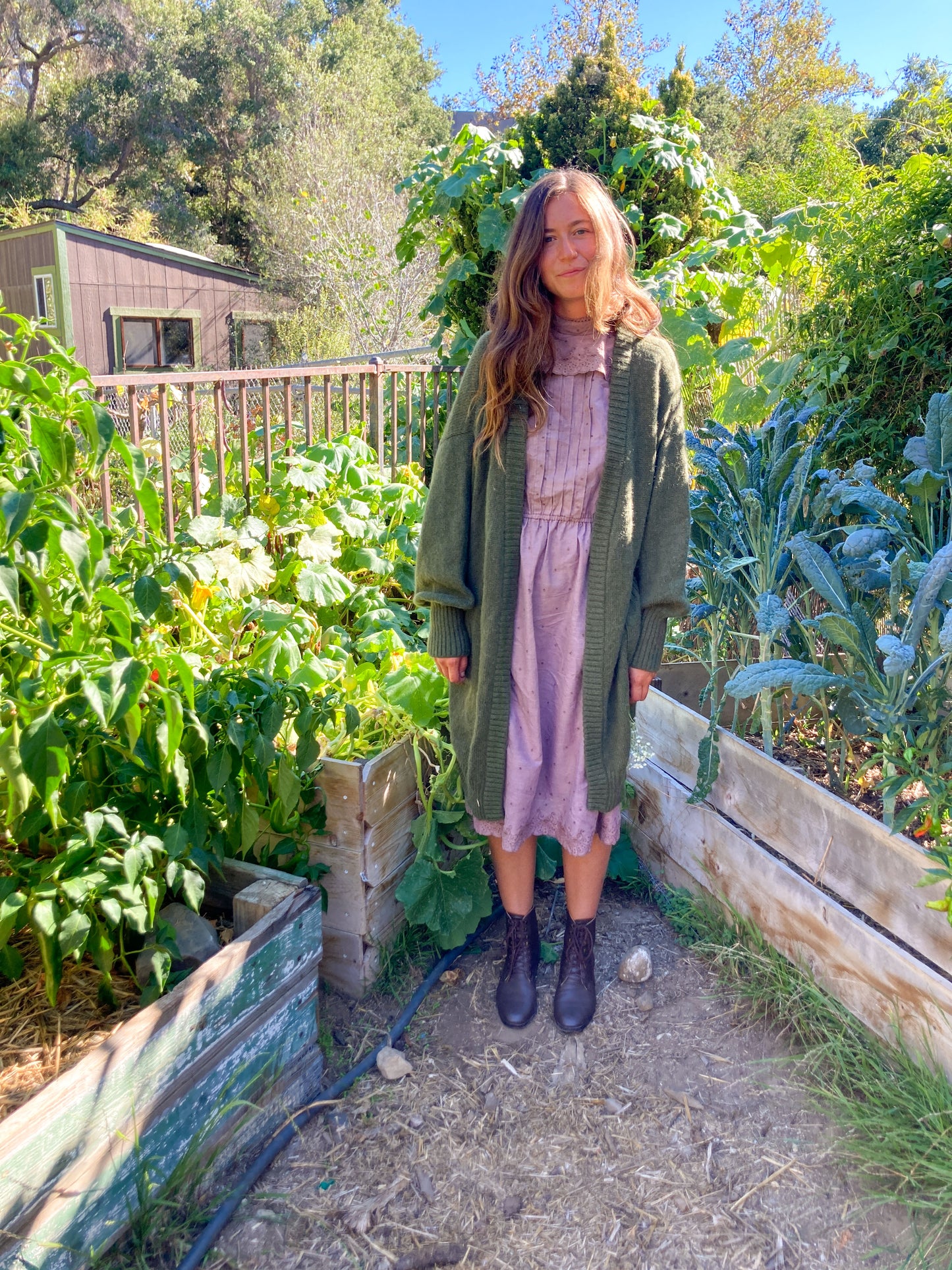 Sequoia & Lac Eyelet Midi Dress