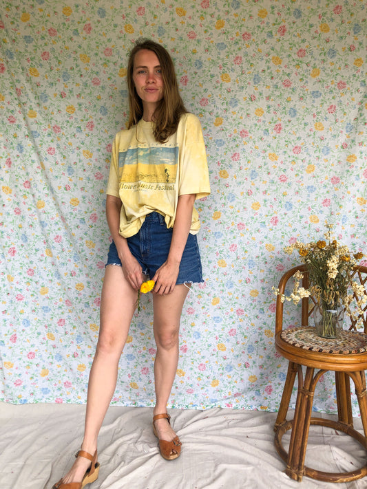 Marigold Sunflower Music Festival Tee