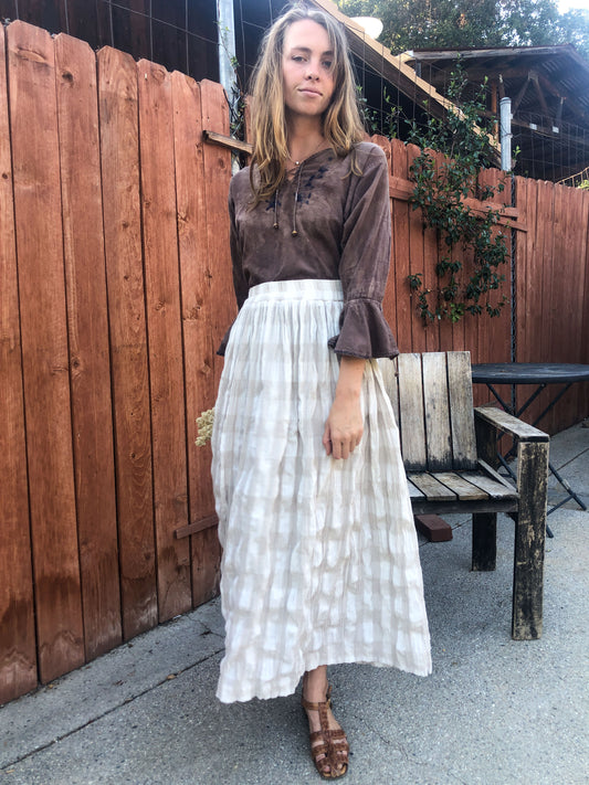 Sequoia Embroidered Long Sleeve Blouse