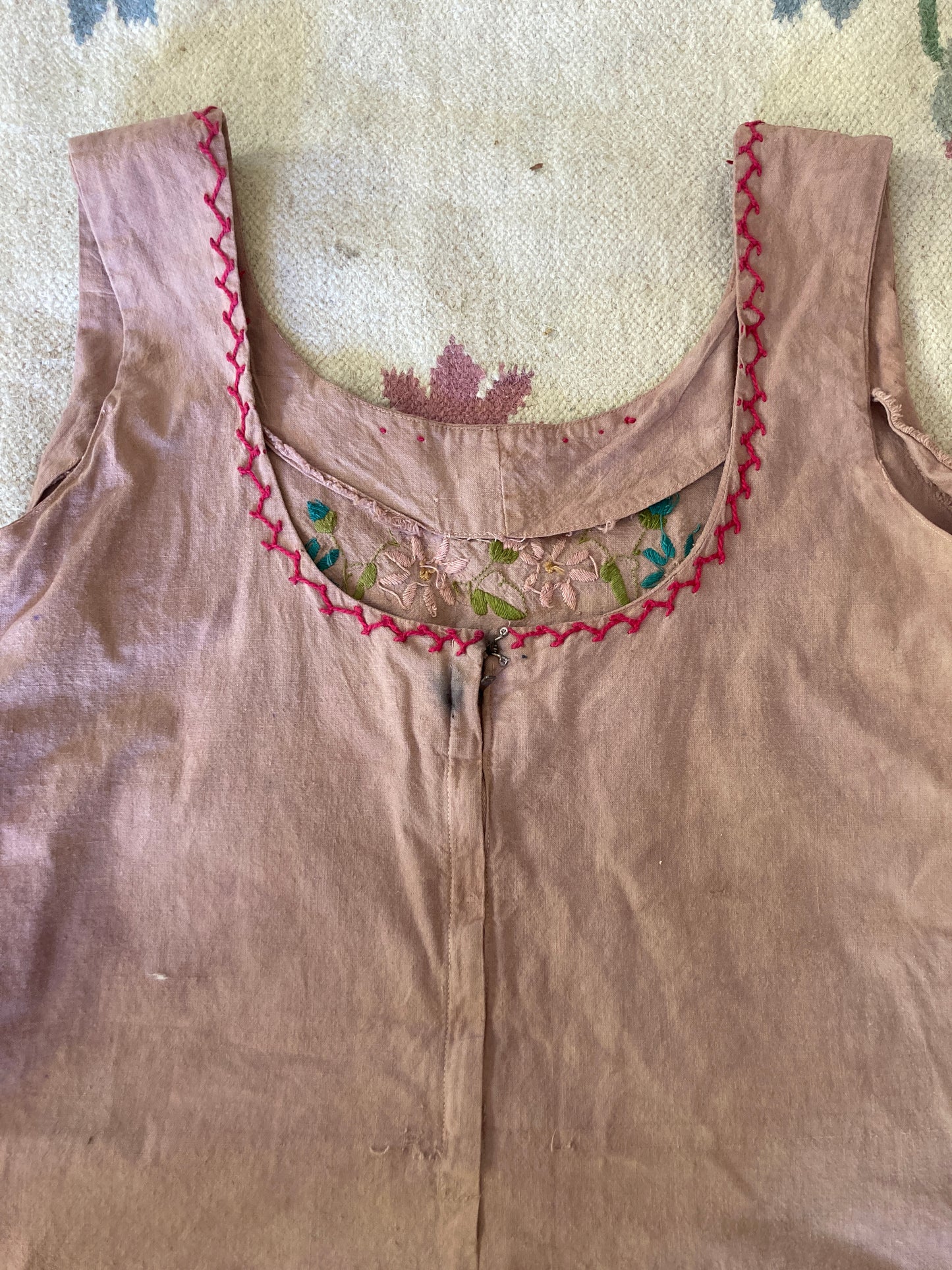 Cutch & Logwood Mini Dress