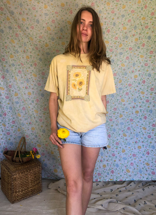 Unisex Marigold Sunflower Tee