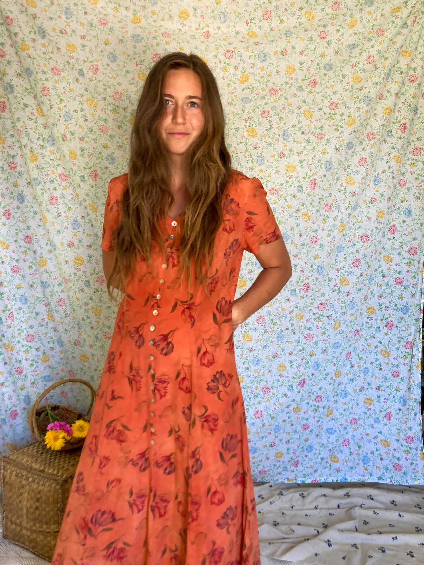 Madder 100% Silk Dress