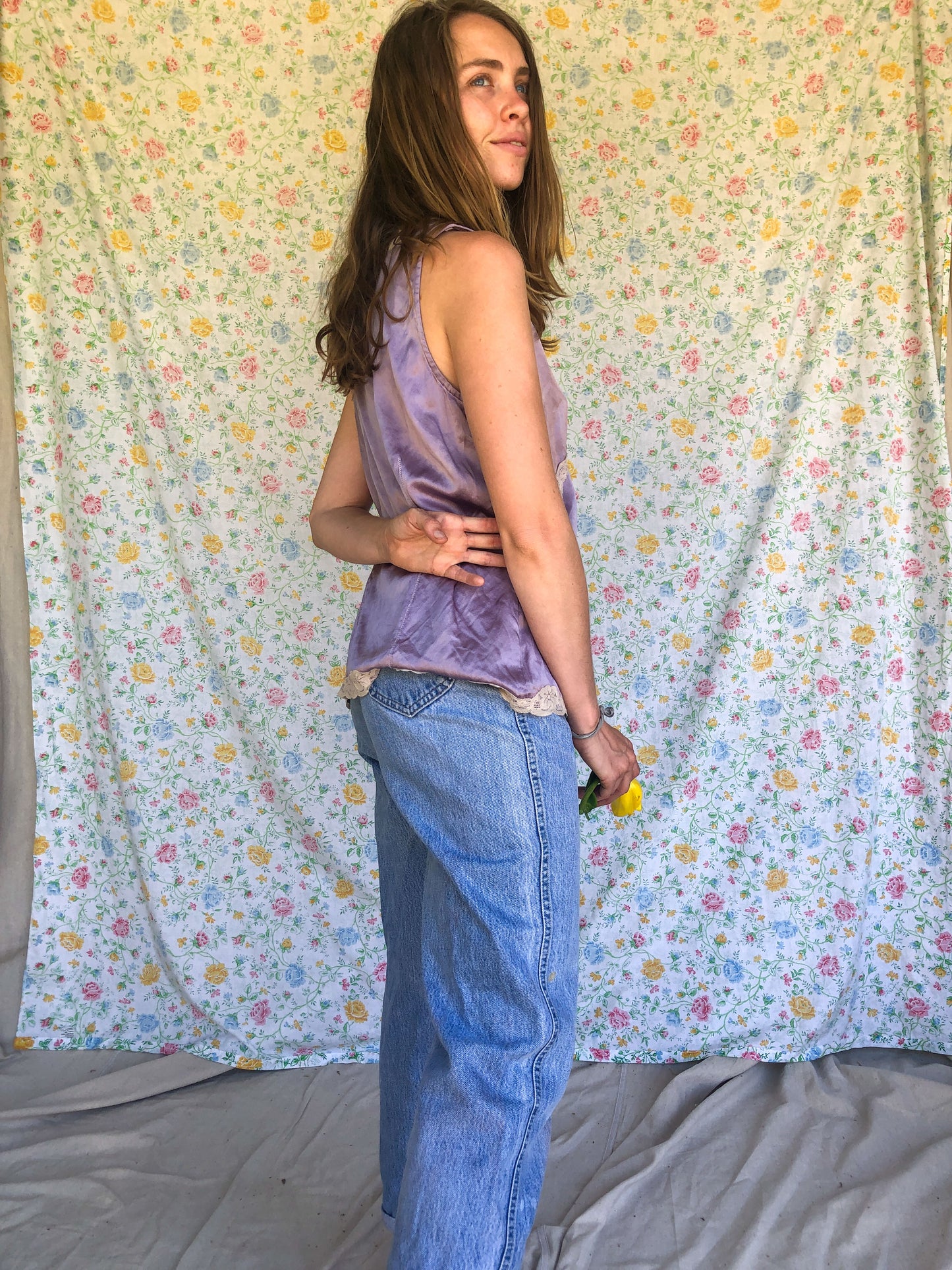 Cutch & Logwood Silk Blouse