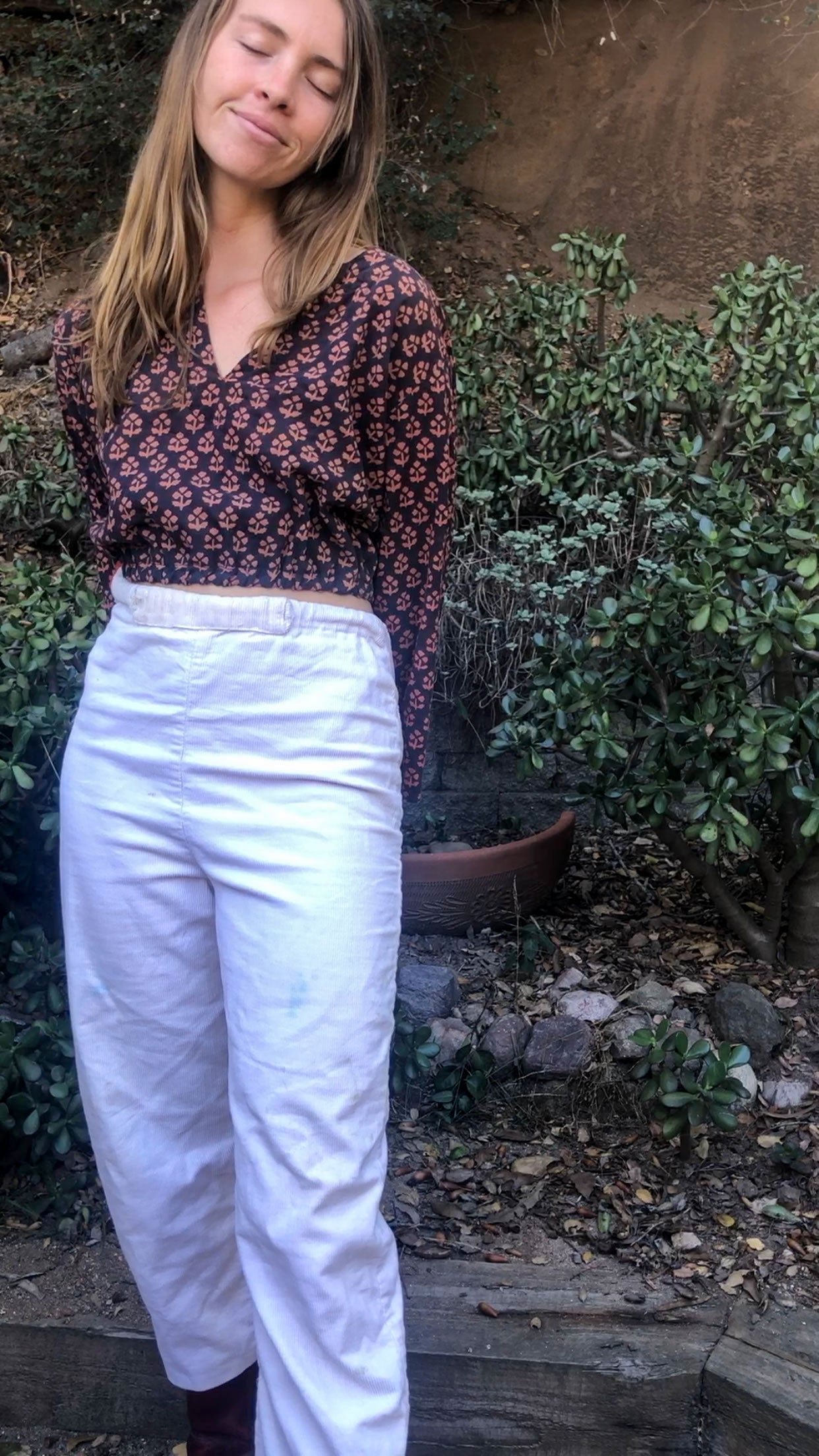 Madder Indian Blockprinted Blouse