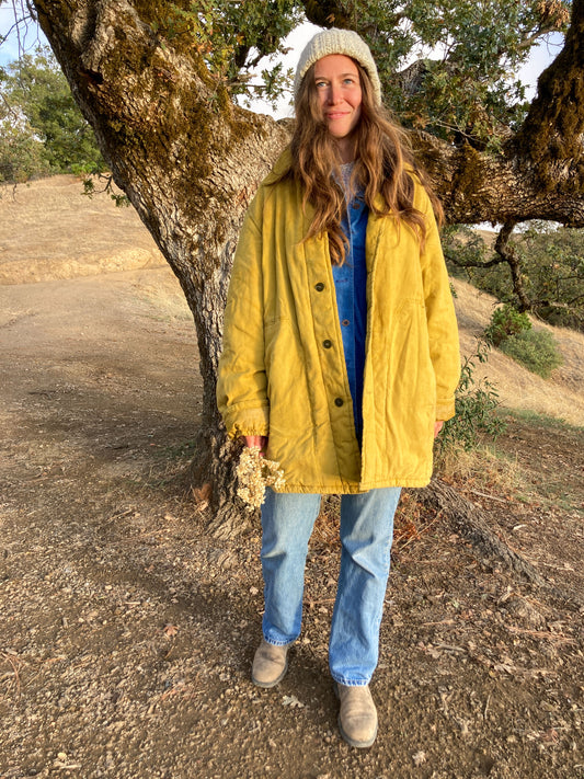 Marigold Super Soft Cotton Puffer Coat