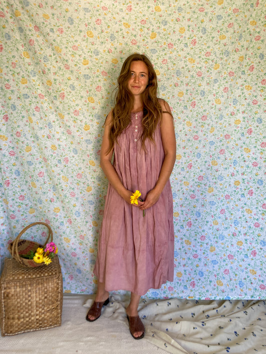 Logwood & Lac Beaded Nightgown