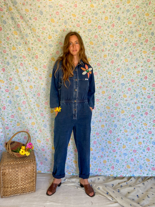 Floral Patched Dream Coveralls
