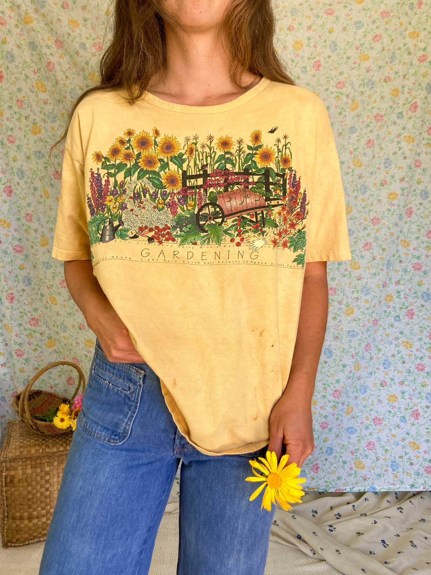 Marigold Gardening Tee