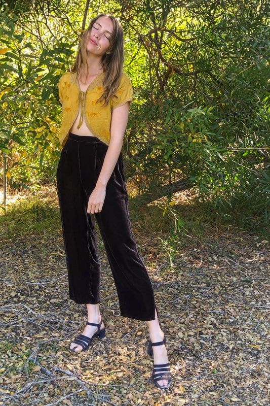 Eupitorium & Iron Bundled Silk Bed Jacket