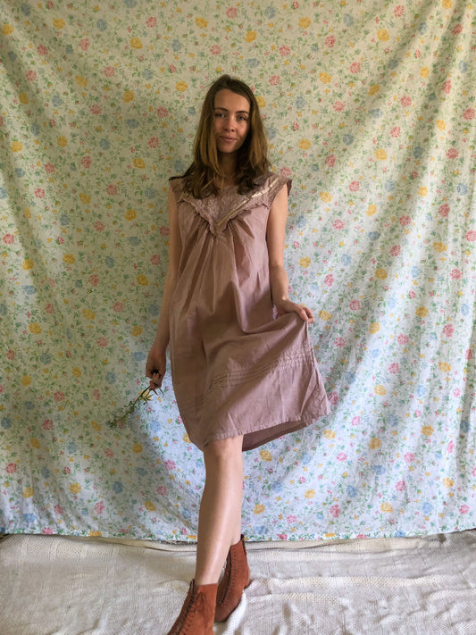Cutch & Logwood Plum Nightgown