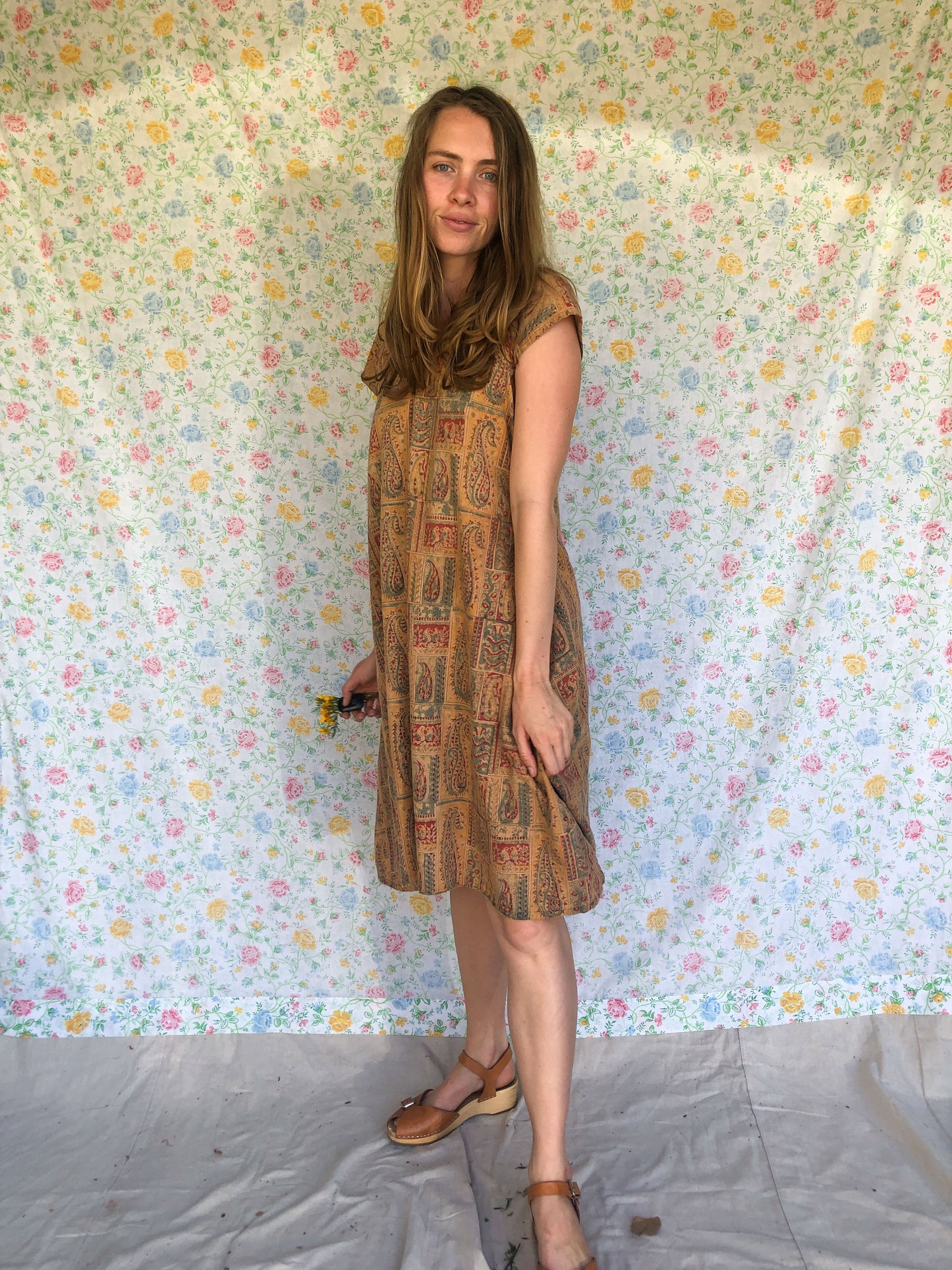 Cutch Paisly Summer Dress