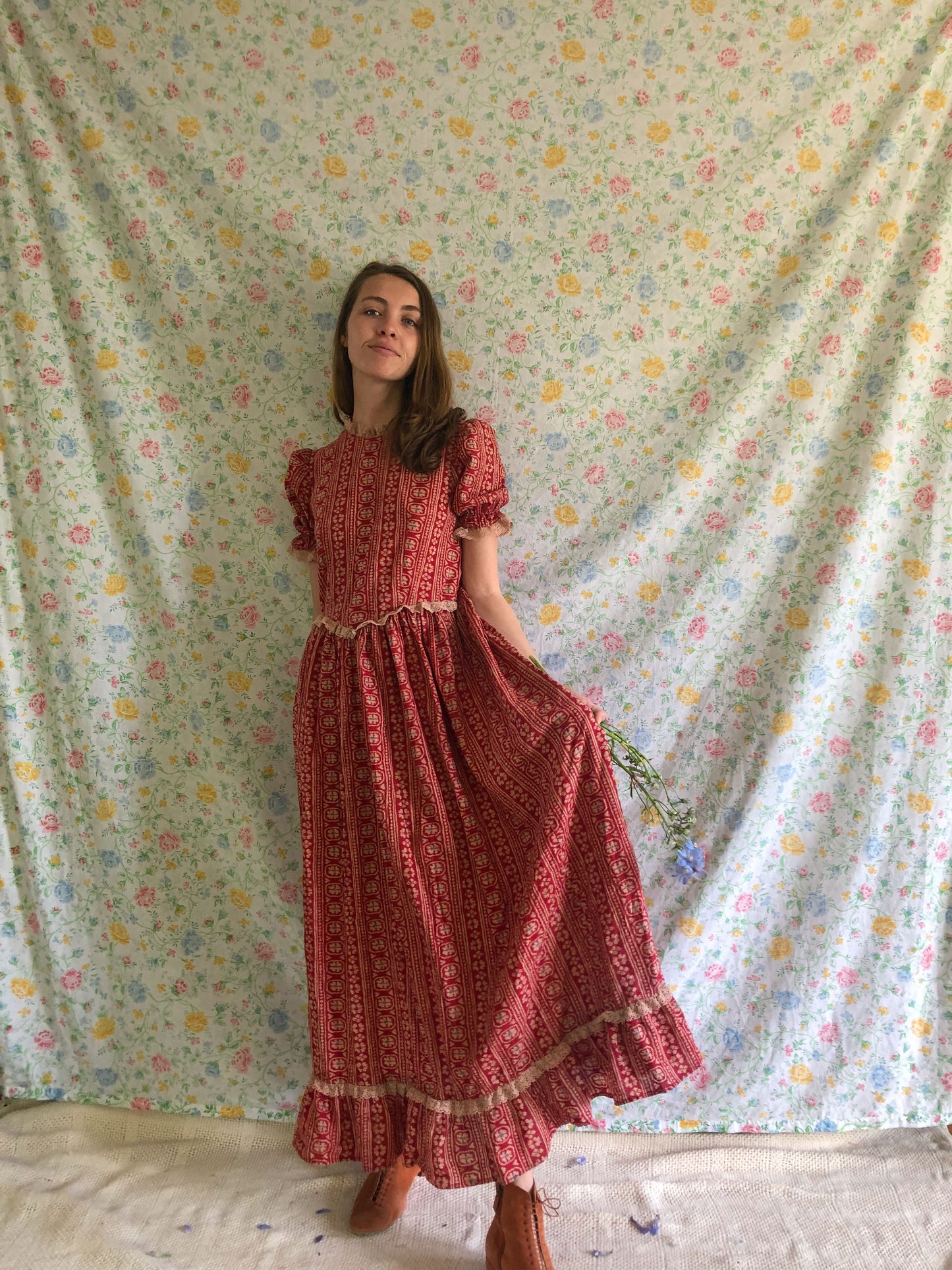 Cutch Lace Patterned Dress