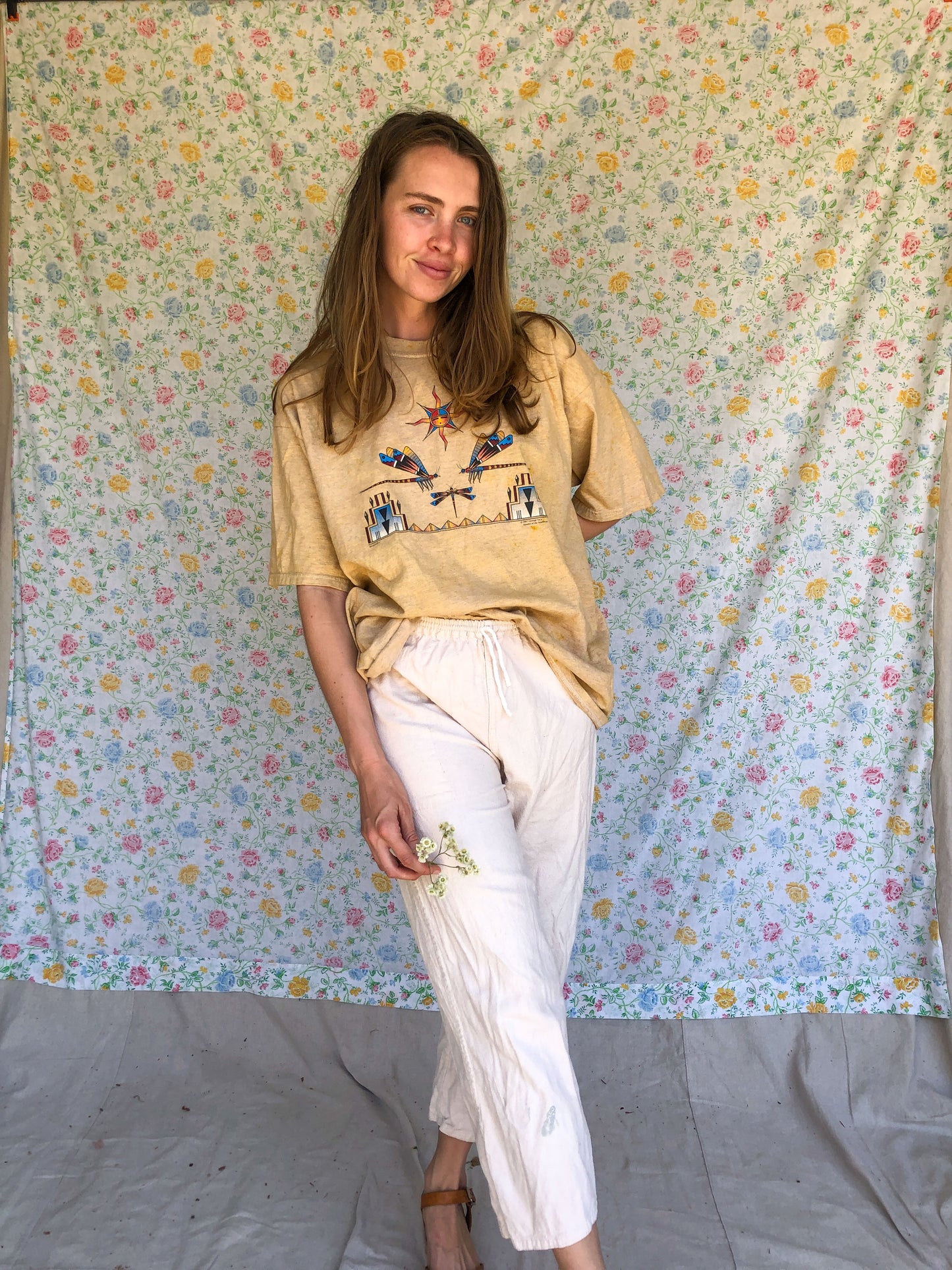 Marigold Dragonfly Sun Tee