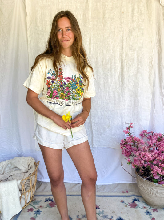 Marigold Wildflower Tee