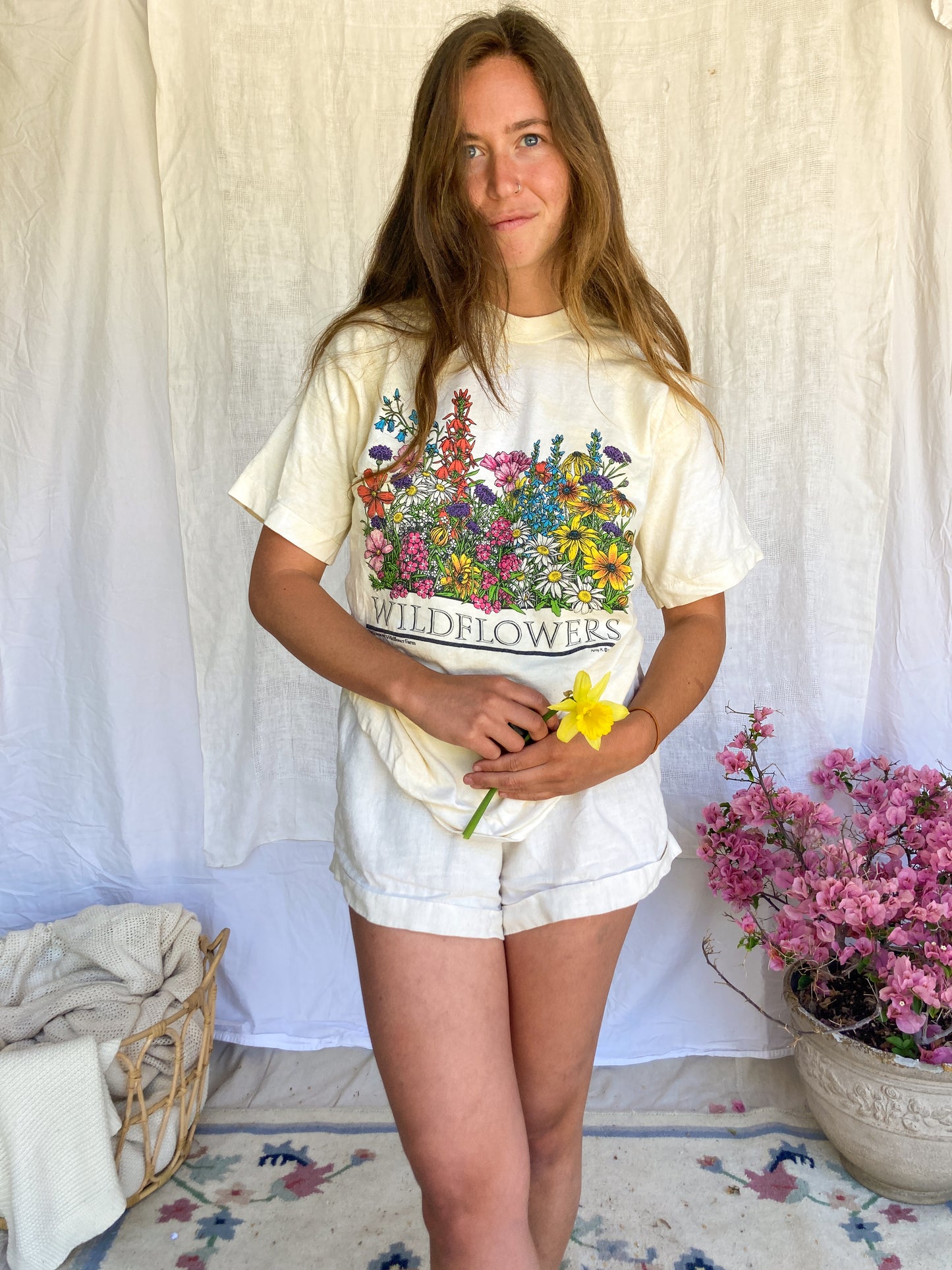 Marigold Wildflower Tee