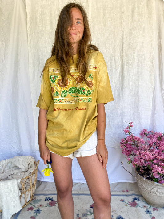 Marigold Sunset Valley Seed Co Tee