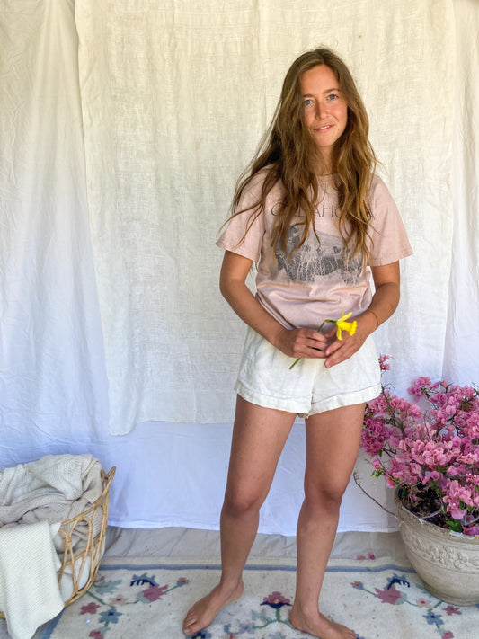 Plum Oklahoma Bison Tee