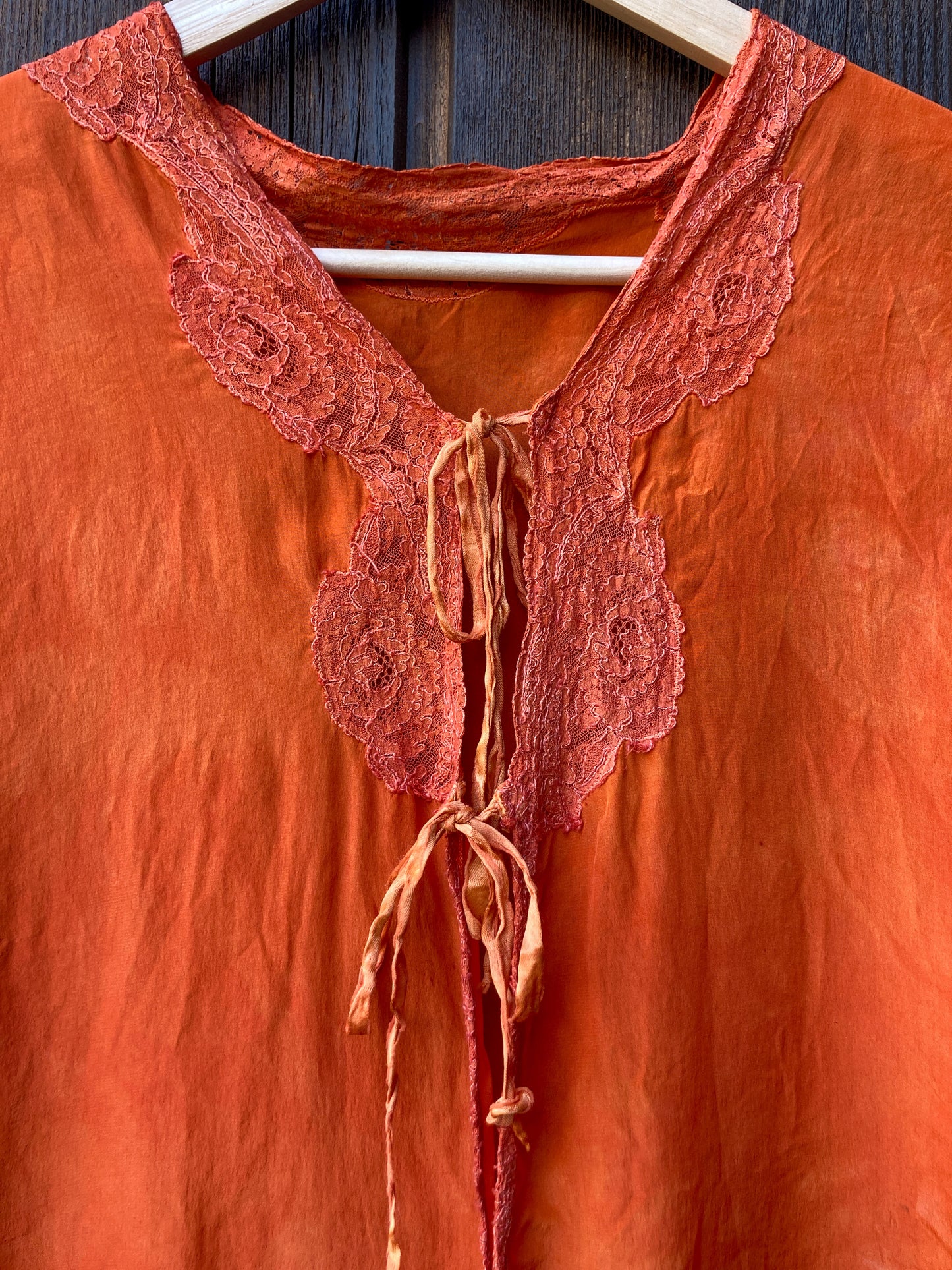 Madder Silk Bed Jacket