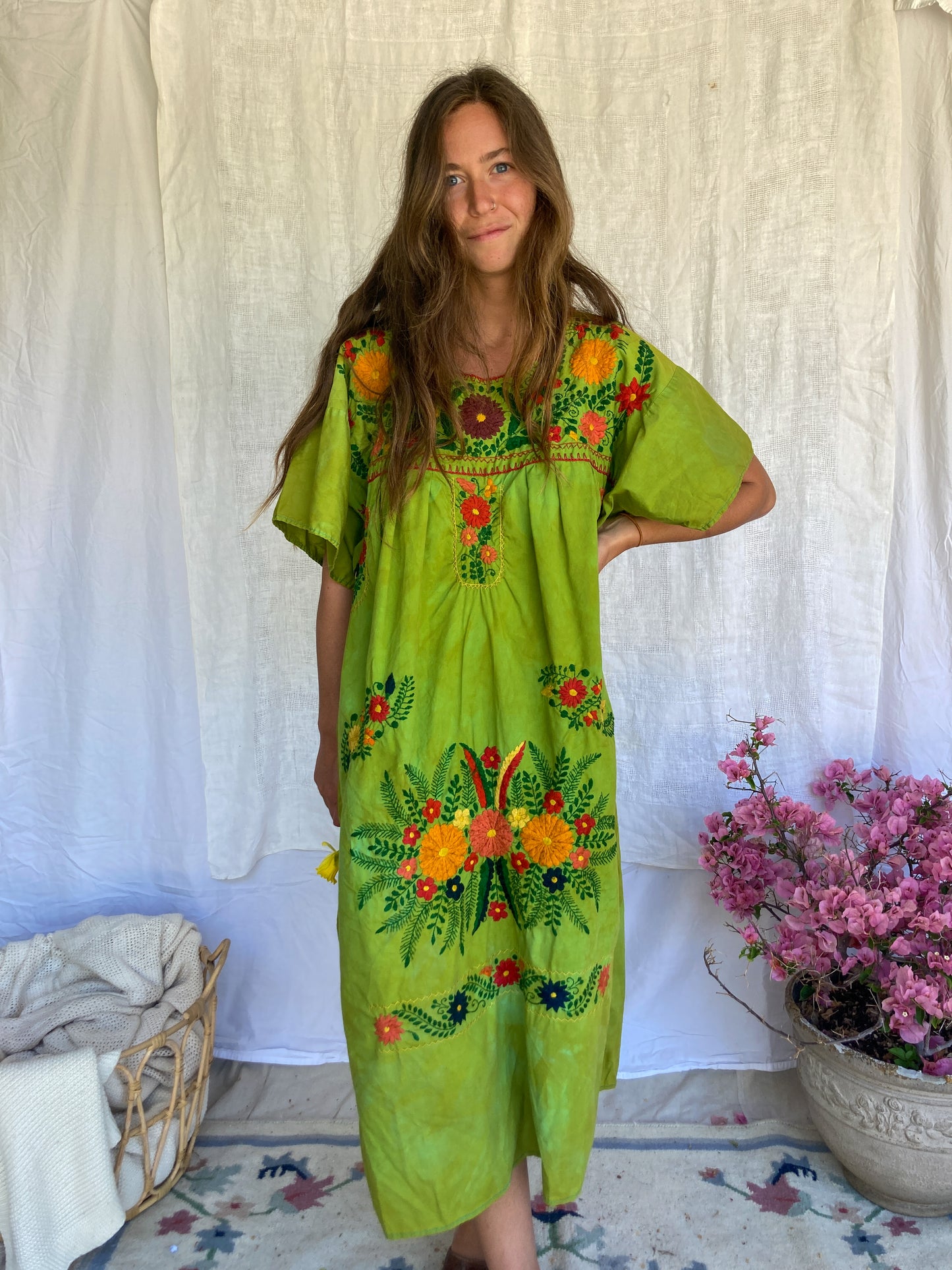 Marigold Traditional Huipil Dress