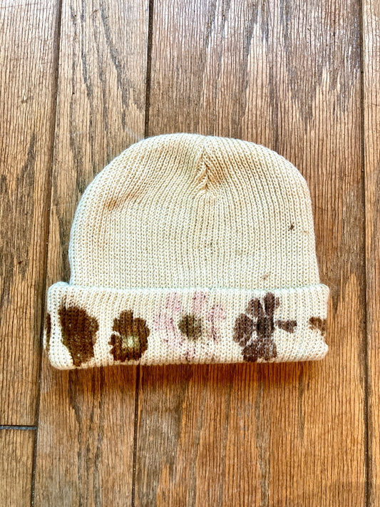 Flower Pressed Beanie - The Rose