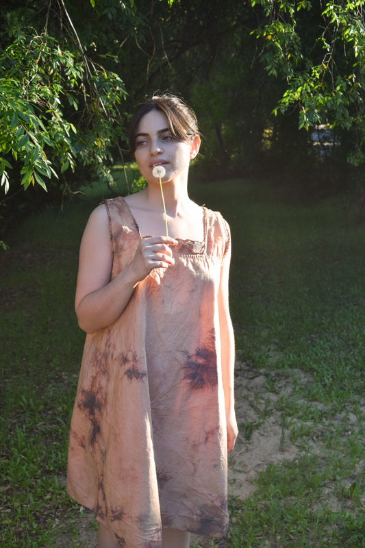 Cutch & Indigo Plum Varigated Nightgown