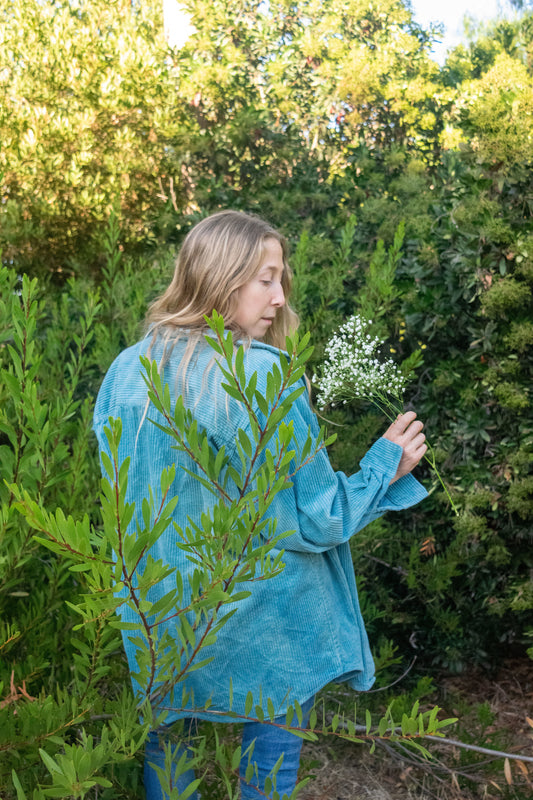 Indigo Corduroy Jacket