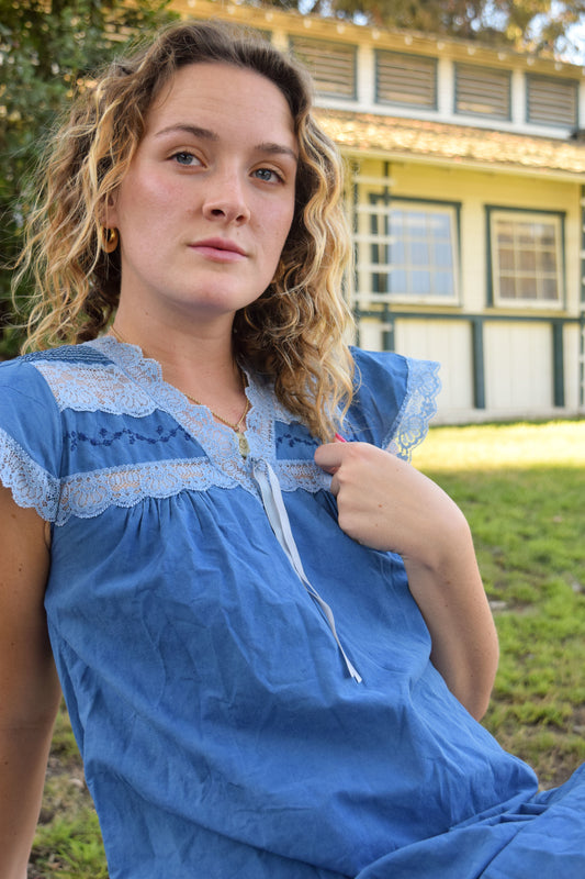 Indigo Nightgown