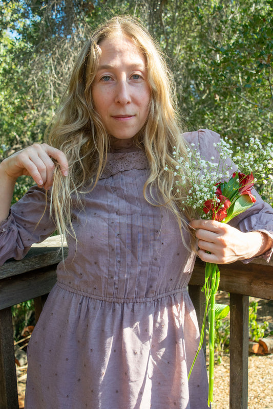 Sequoia & Lac Eyelet Midi Dress