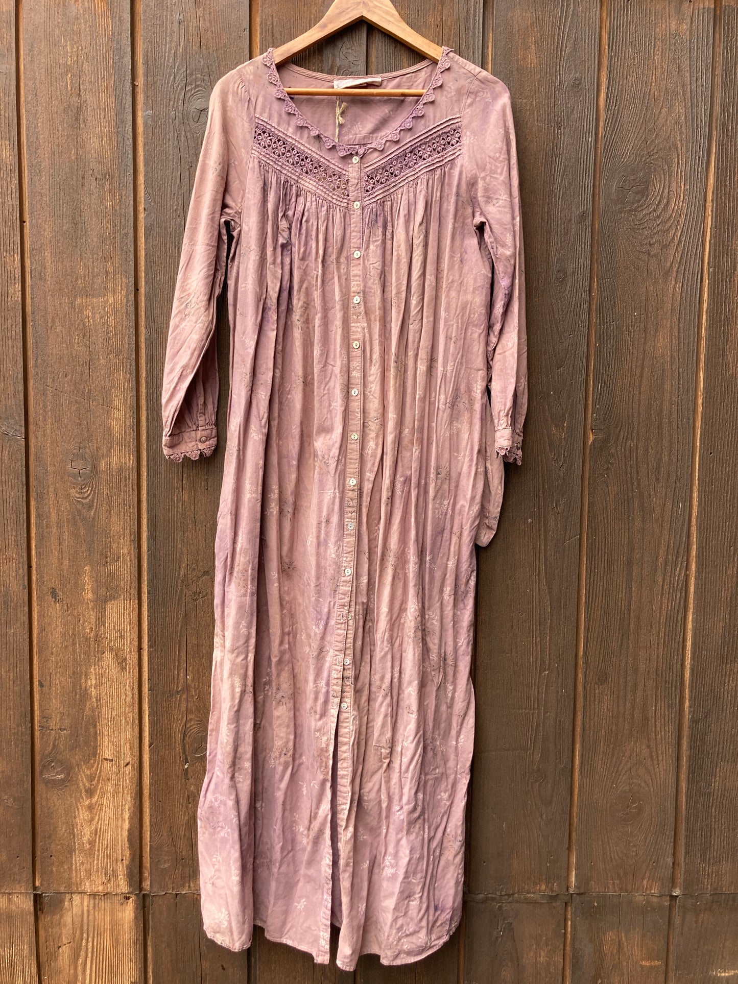 Cutch & Logwood Floral Longsleeve Maxi Dress