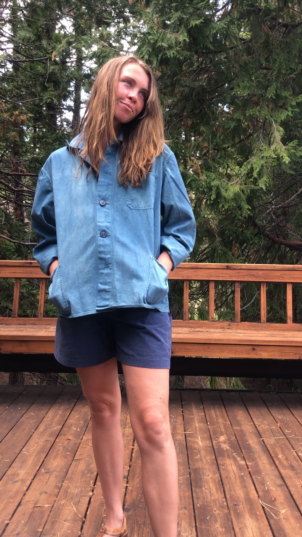 Indigo Workwear Jacket