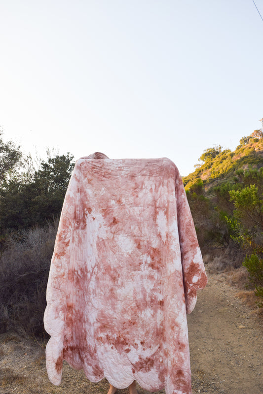 Cutch Dyed Heirloom Quilt