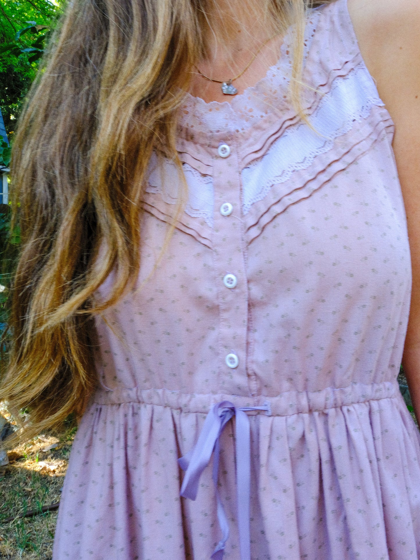 Logwood & Cutch Adjustable Waist Floral Maxi dress