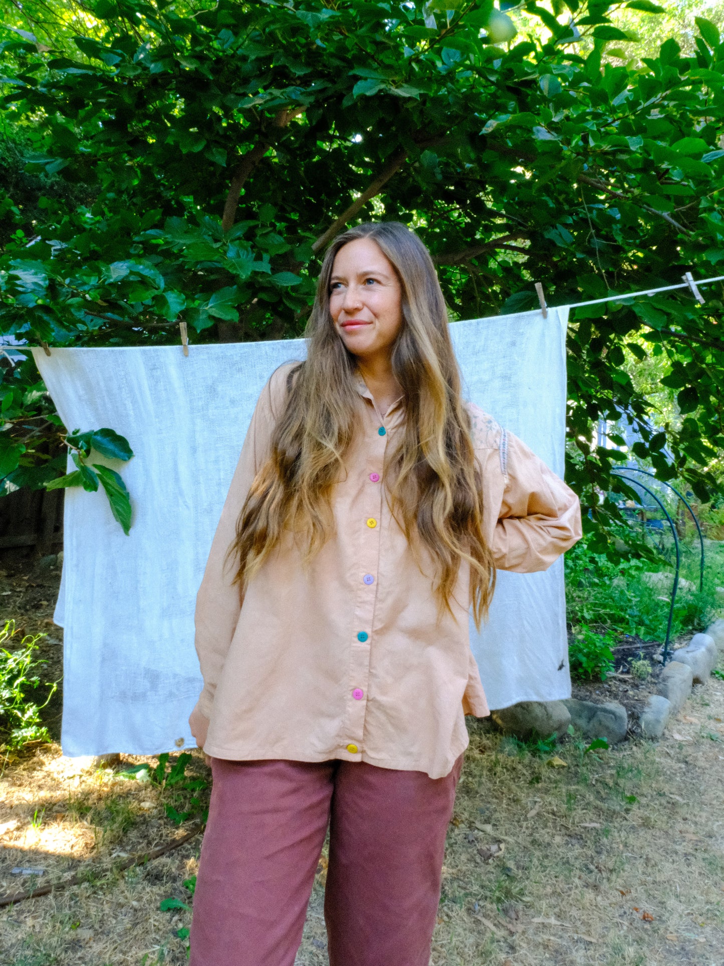 Cutch Patchwork Longsleeve Button Up