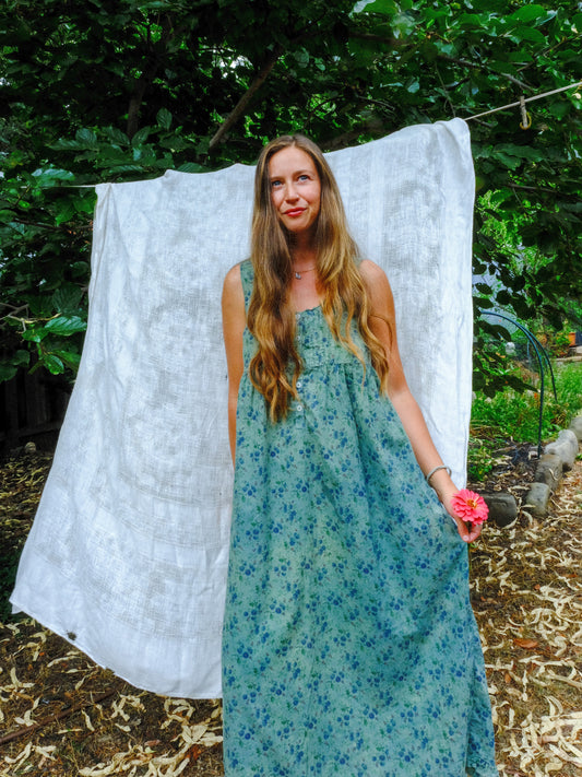 Indigo & Osage Ditsy Floral Dress