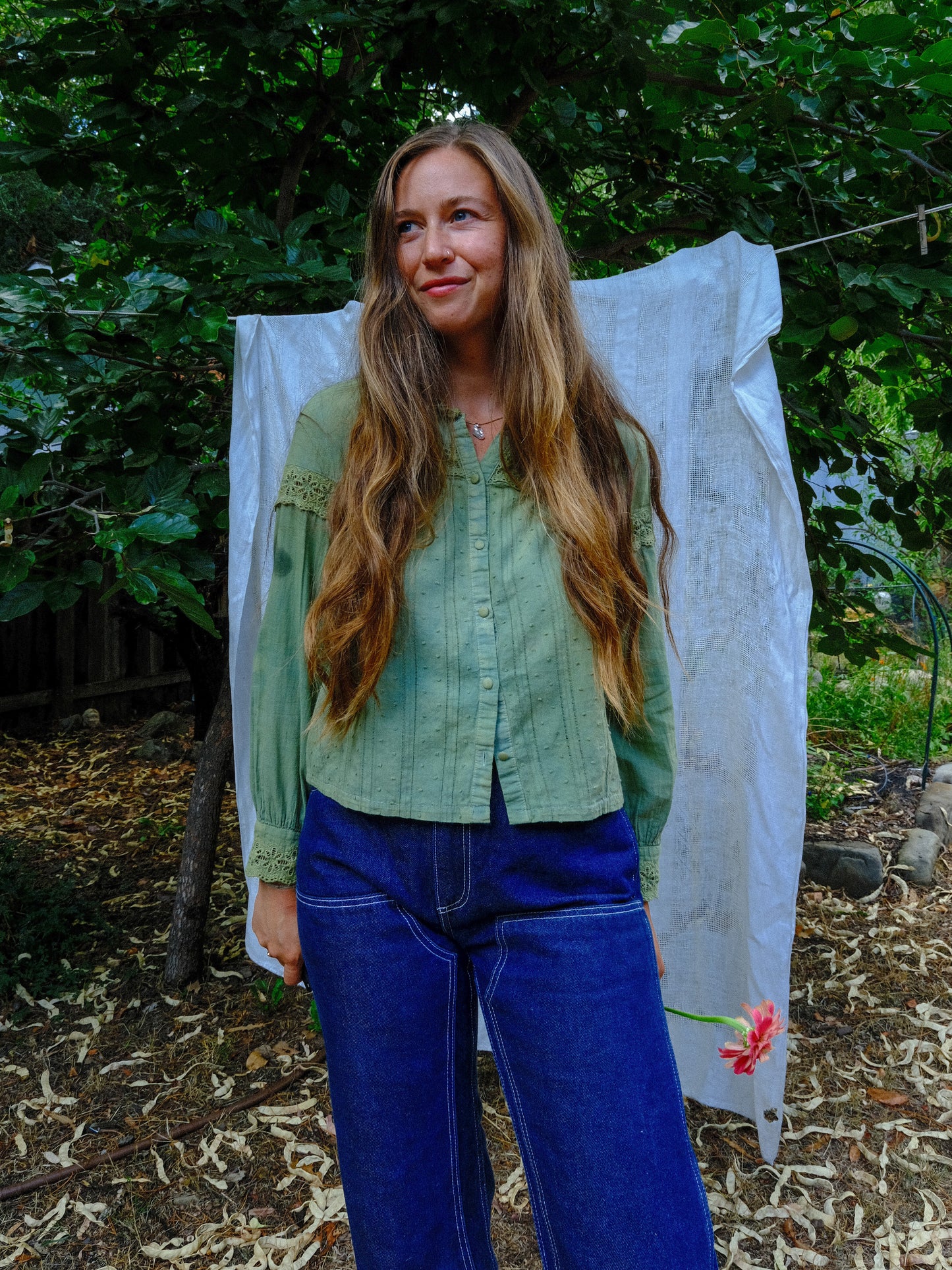 Indigo & Osage Soft Cotton Long Sleeve