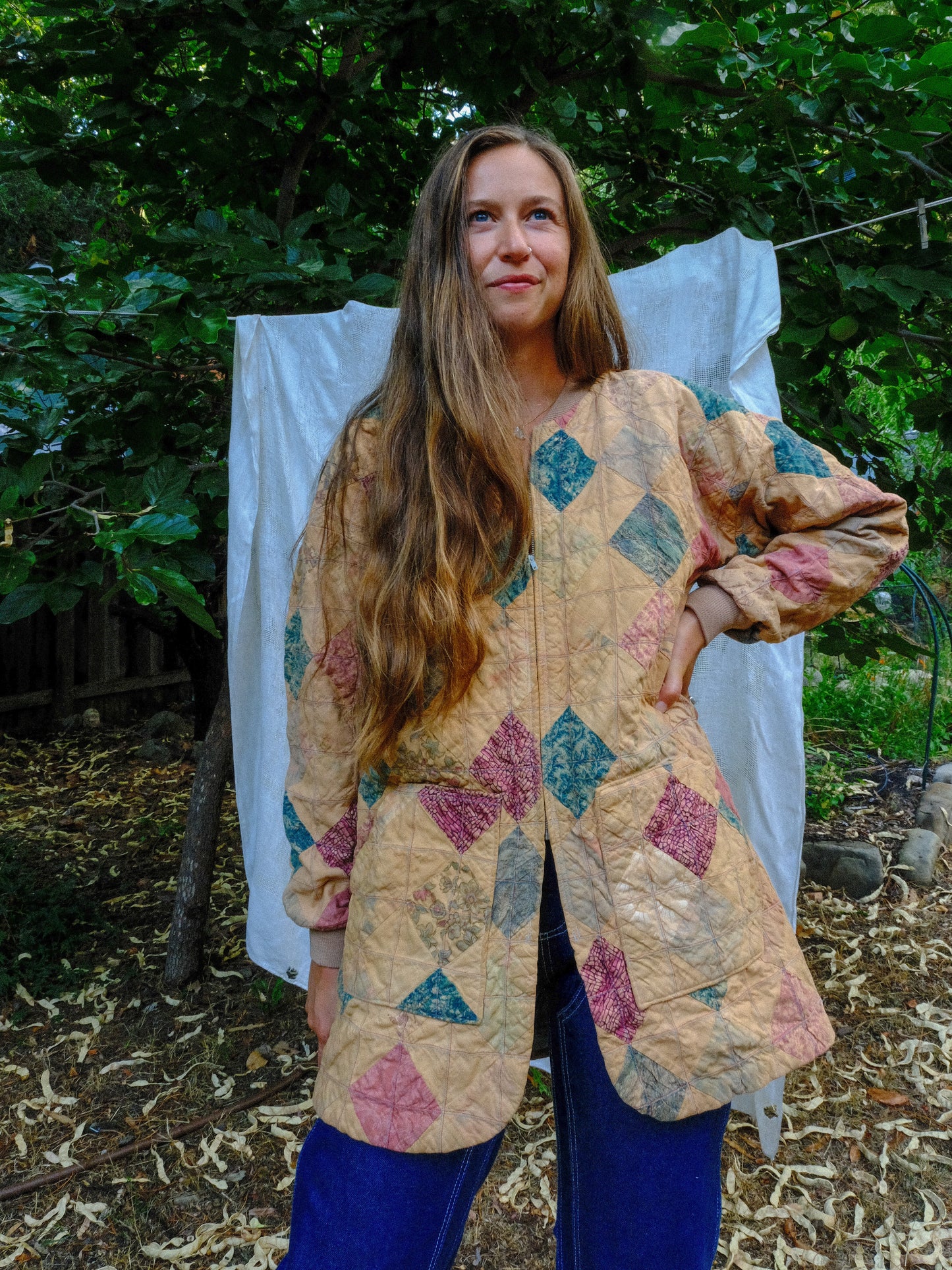 Cutch Quilted Zip up Jacket