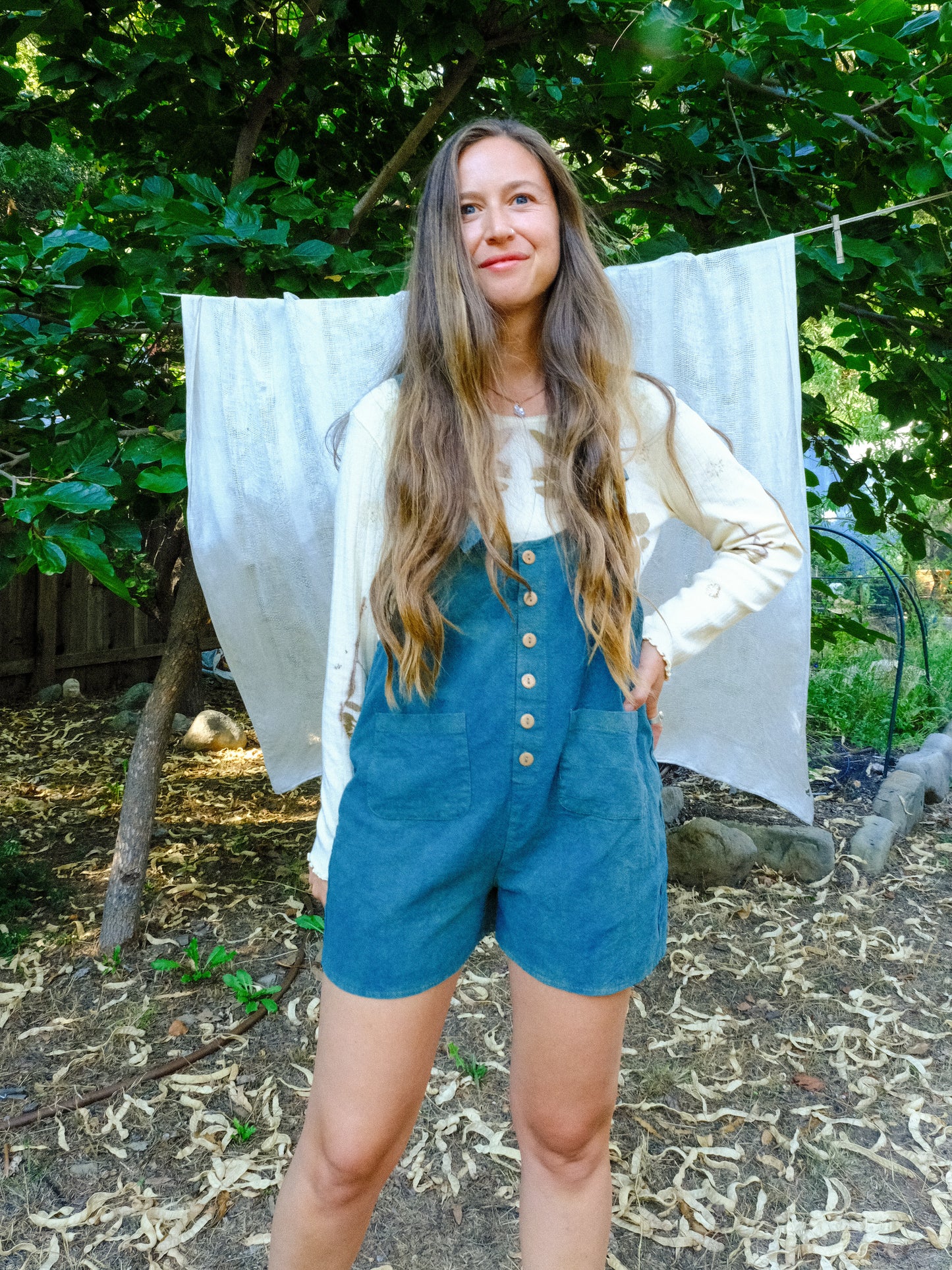 Indigo Dungarees