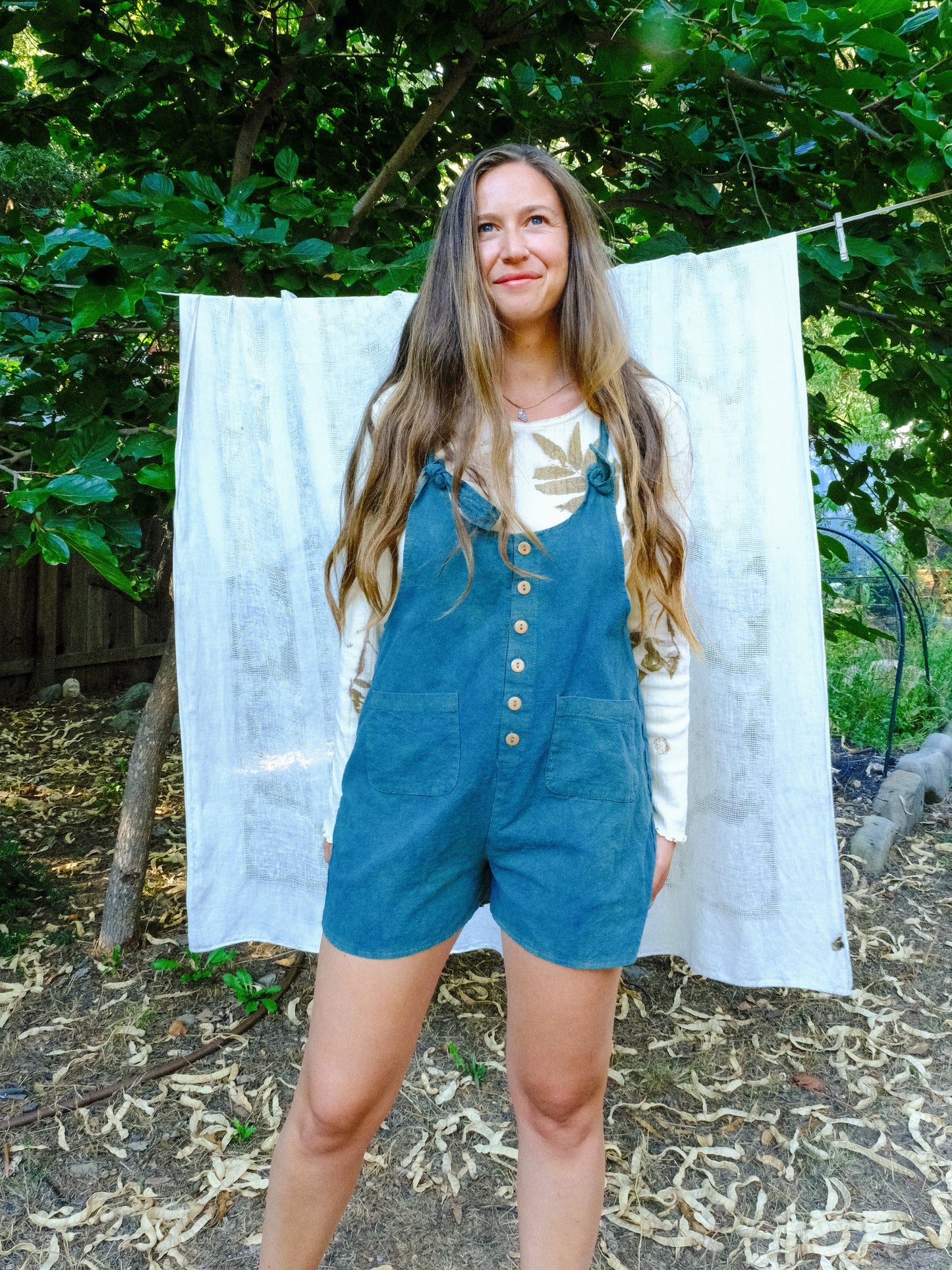 Indigo Dungarees