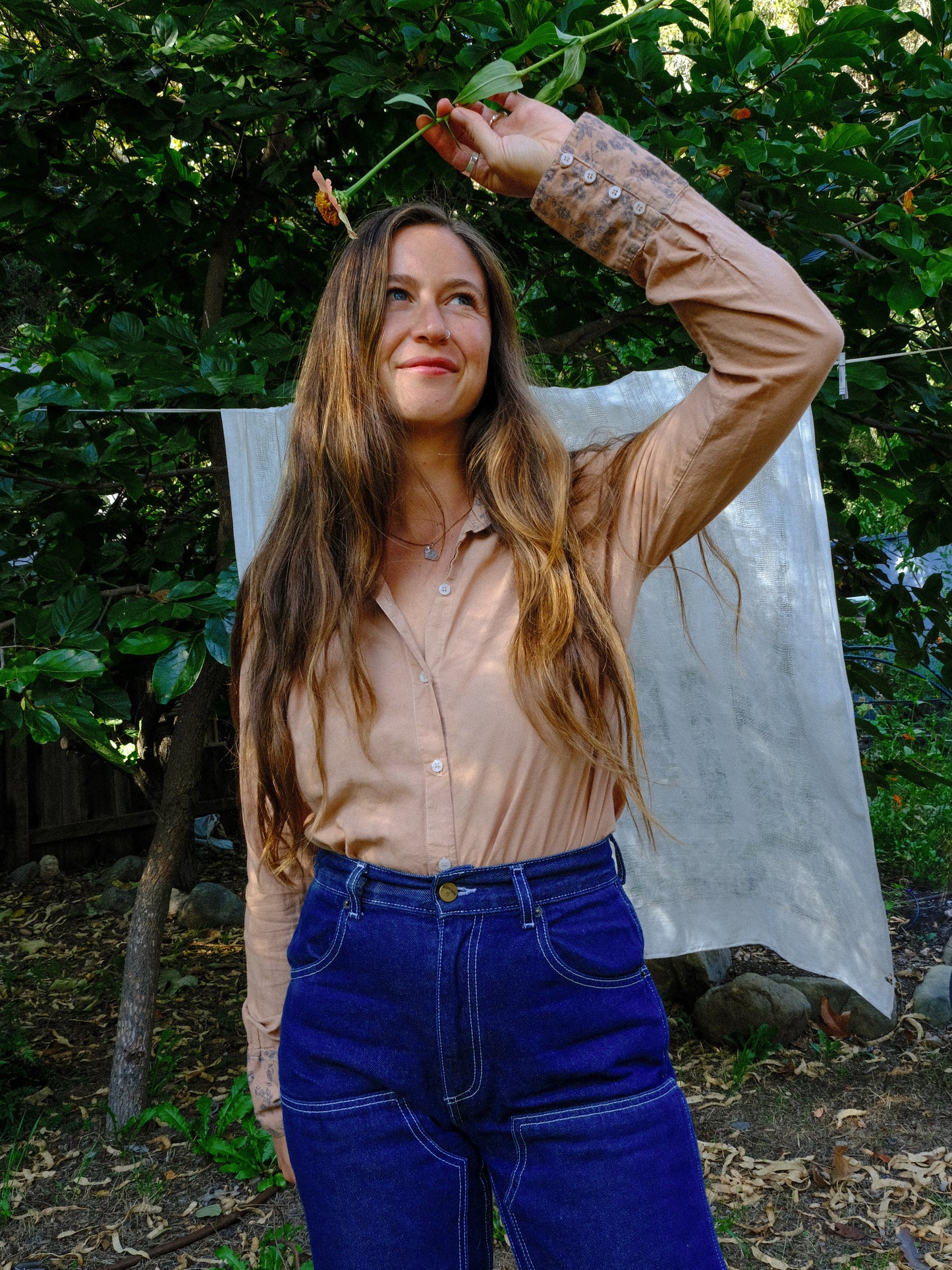 Cutch & Logwood Western Blouse