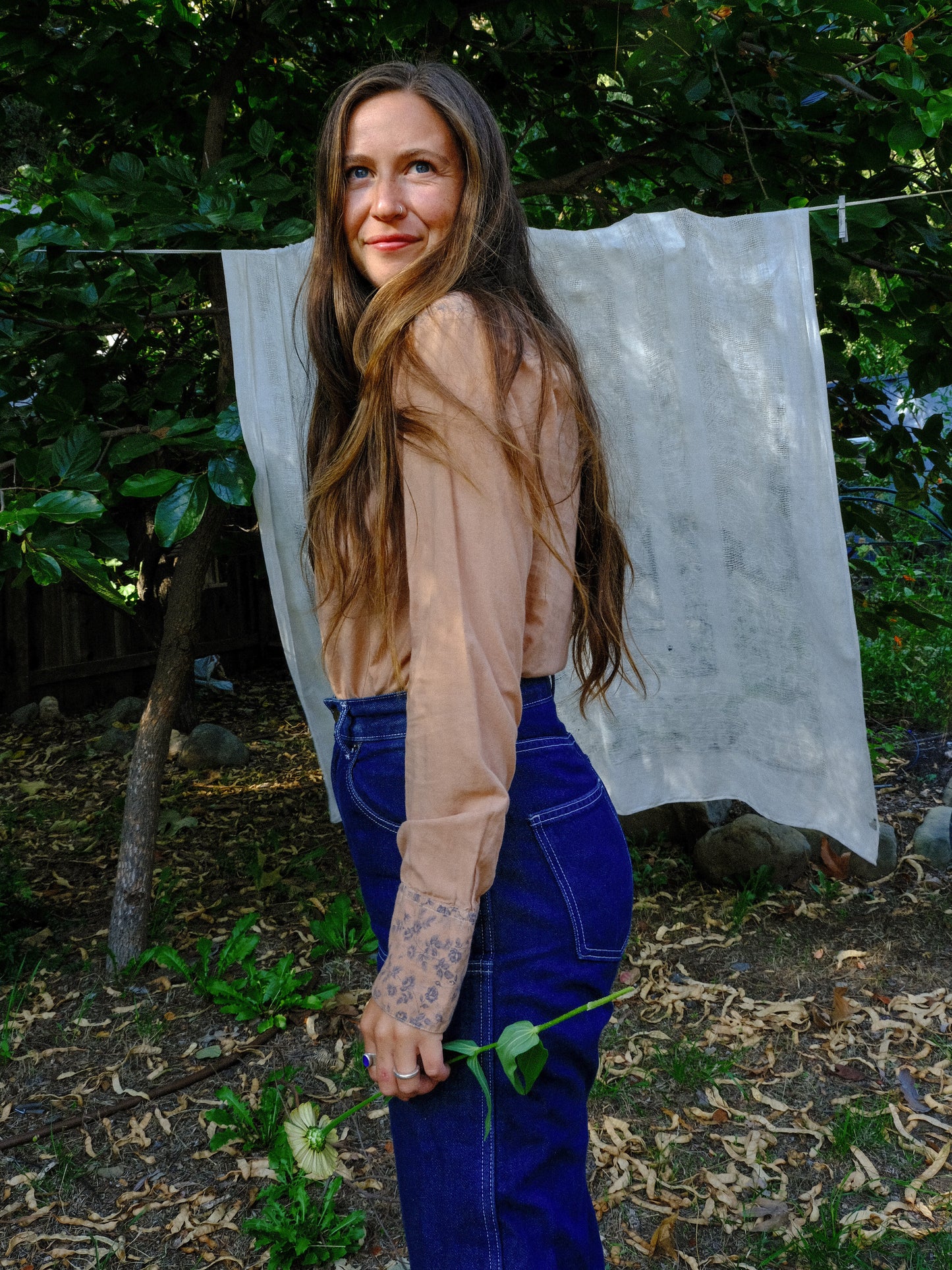 Cutch & Logwood Western Blouse