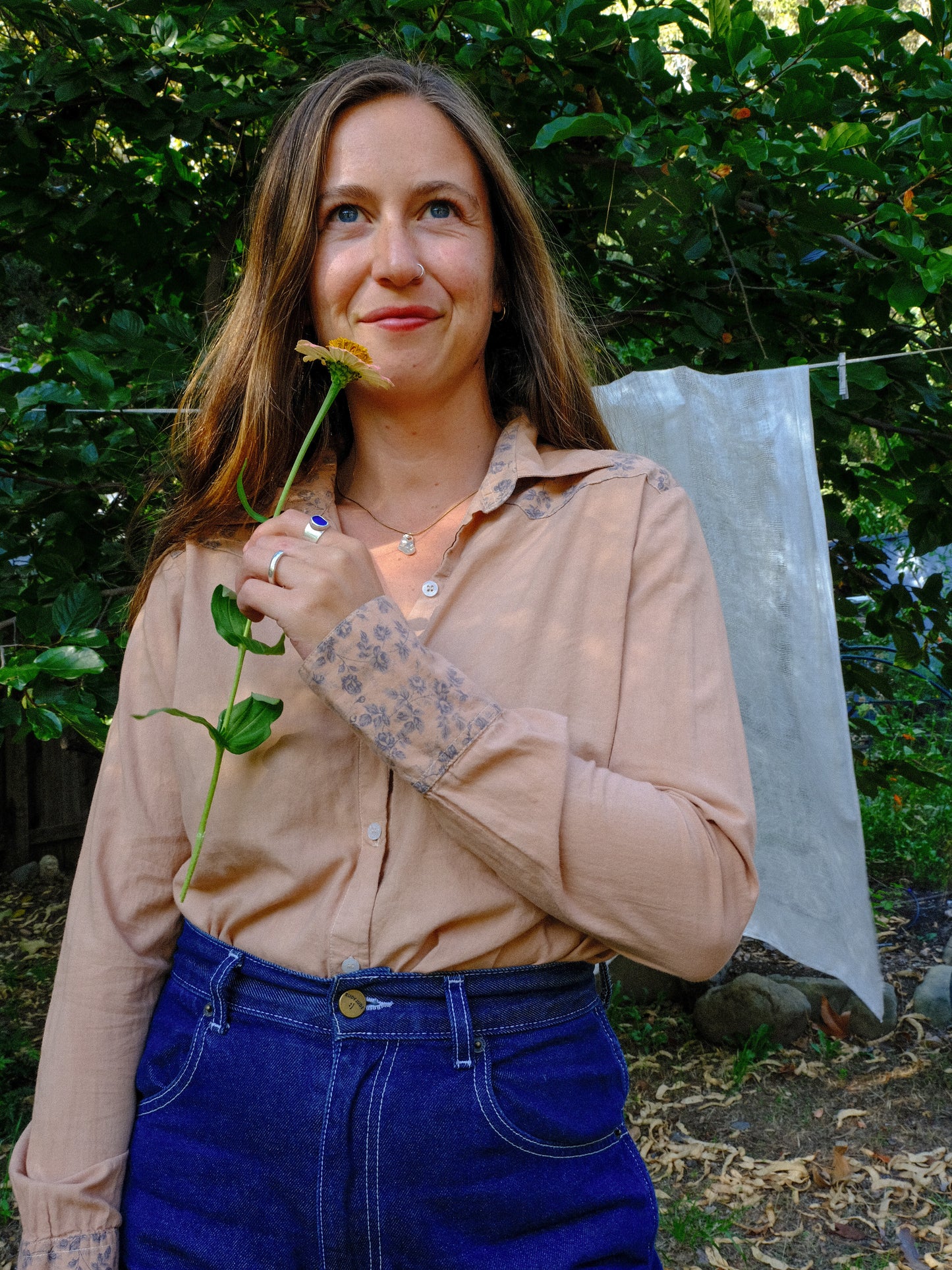 Cutch & Logwood Western Blouse