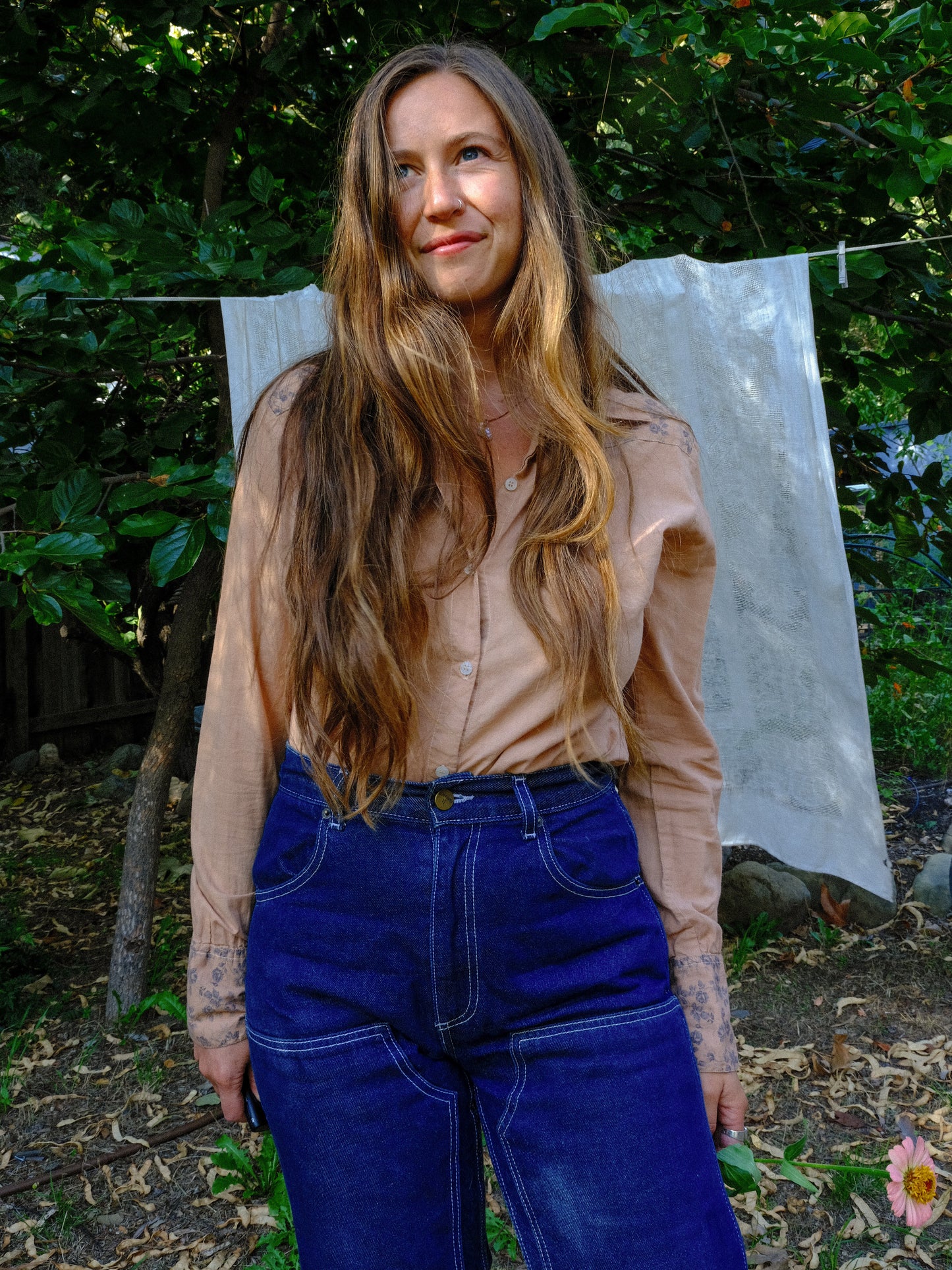 Cutch & Logwood Western Blouse