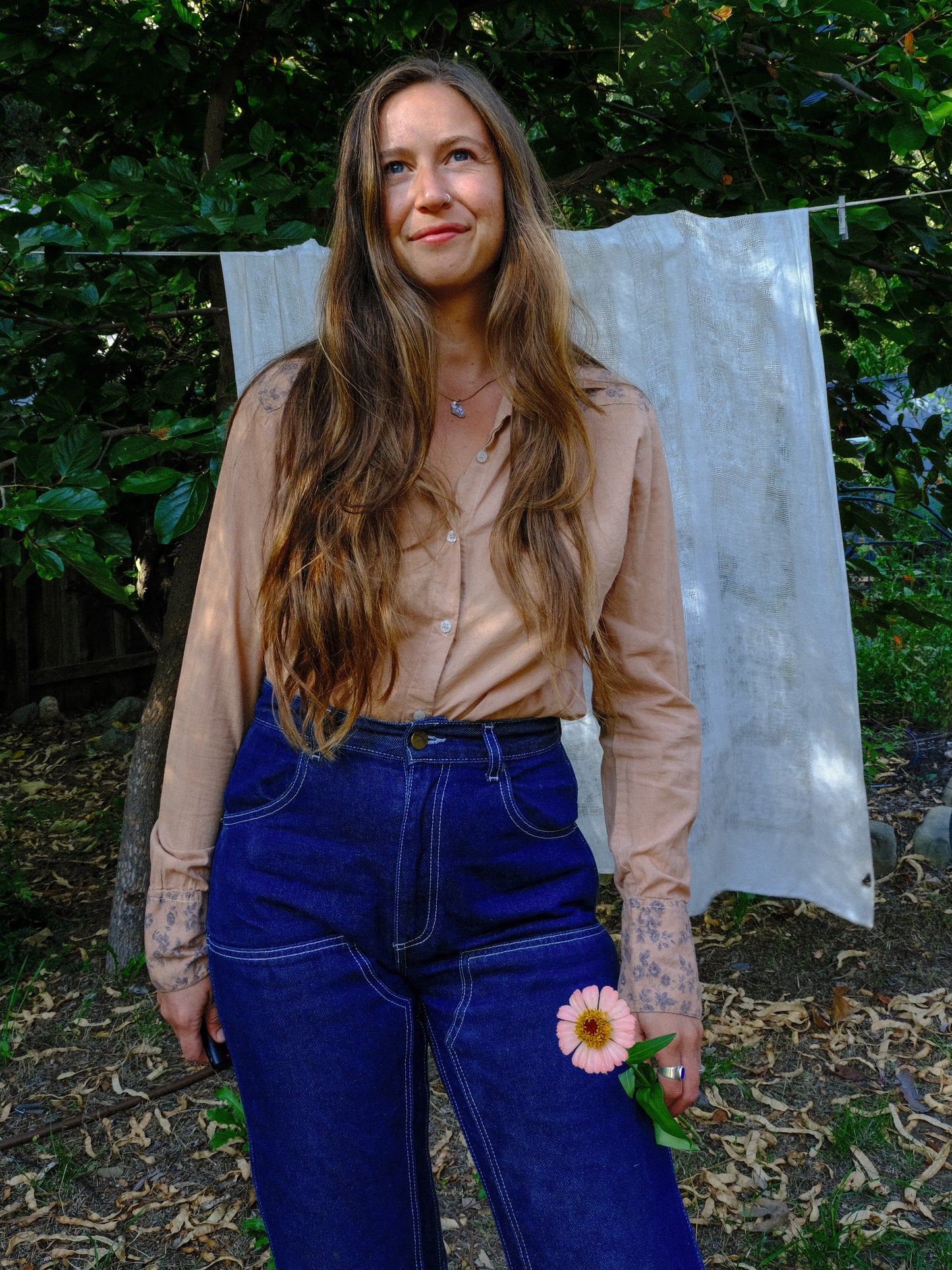 Cutch & Logwood Western Blouse